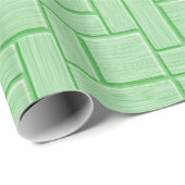 Grüner Block Geschenkpapier (Rolleneckpunkt)