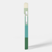 Grüner Block mit fünf Shades Case-Mate iPhone Hülle (Rückseite / Links)