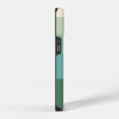 Grüner Block mit fünf Shades iPhone Hülle (Rechte Seite)