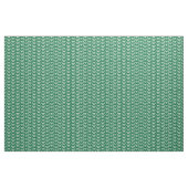 Grüner Blumenzickzack Stoff (Fat Quarter (45,7 x 55,9 cm))