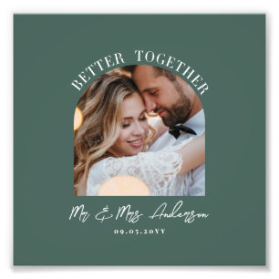 Grüner Bogen Foto Hochzeitsgeschenk Hausdekoration