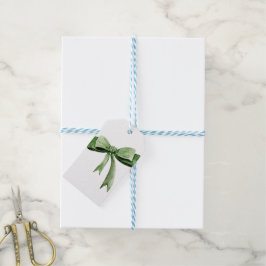 Grüner Bogen Geschenkanhänger