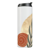 Grüner Boho-Stiel Thermosbecher (Nach links gedreht)