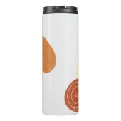 Grüner Boho-Stiel Thermosbecher (Rückseite)