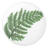 Grüner Botanischer Garten Keramikknauf (Vorderseite)