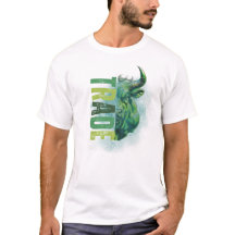 Grüner Bulle | Handelsdesign