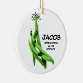 Grüner Cartoon Keramik Ornament (Rechts)