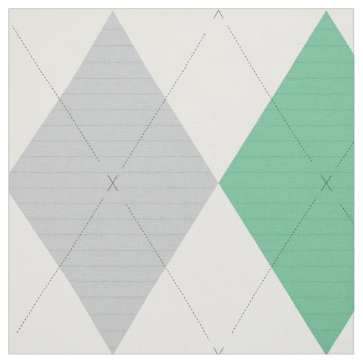 Grüner Chef Stoff (Muster)