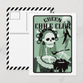 Grüner Chile Club Postkarte (Vorne/Hinten)