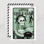 Grüner Chile Postkarte (Vorne/Hinten)