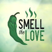 Grüner Chile Riecht die Liebe Fensteraufkleber (Blatt 3)