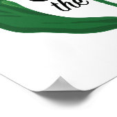 Grüner Chile Riecht die Liebe Poster (Ecke)