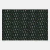 Grüner Chile riecht nach den Liebe-Umschlagpapier- Geschenkpapier Set (Vorderseite 3)