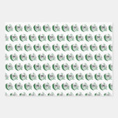 Grüner Chile riecht nach den Liebe-Umschlagpapier- Geschenkpapier Set (Vorderseite)