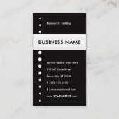 Grüner Chile Visitenkarte (Rückseite)