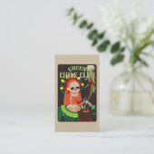 grüner Chileverein Visitenkarte (Stehend Vorderseite)