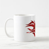 Grüner Chili-Pfeffer-Entwurf Kaffeetasse (Links)