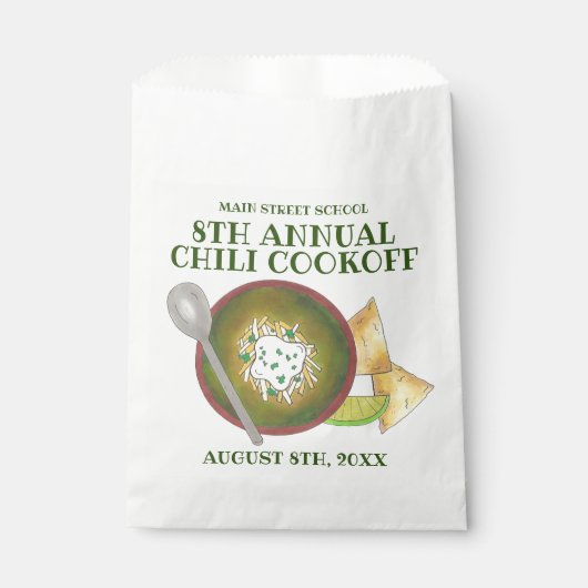 Grüner Chili Verde Chili Kochabkoch Geschenktütchen (Vorderseite)