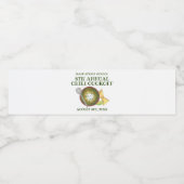 Grüner Chili Verde Chili Kochabkoch Wasserflaschenetikett (Einzelnes Label)