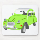 Grüner Citroen 2 Lebenslauf Mousemat Mousepad (Vorne)