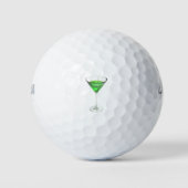 Grüner Cocktail Golfball (Vorderseite)