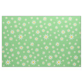 Grüner Daisy-Stoff Stoff (Yard (91,4 cm))