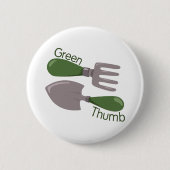 Grüner Daumen Button (Vorderseite)
