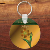 Grüner Daumen Schlüsselanhänger (Vorderseite)