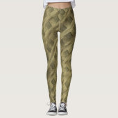 grüner Diamant Leggings (Vorderseite)