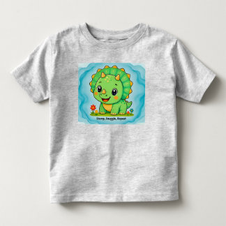 ~ Grüner Dinosaurier 1940er ~ Süß ~ Kleinkind T-shirt
