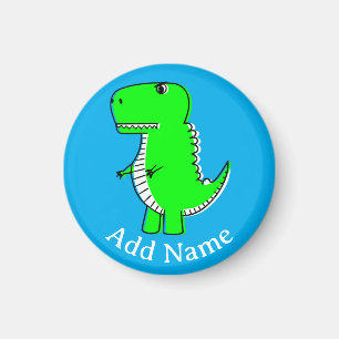 Grüner Dinosaurier Zeichnung Benutzerdefinierter N Magnet