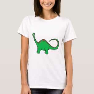 Grüner Diplodocus T-Shirt