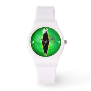 Grüner Drache-Auge Armbanduhr