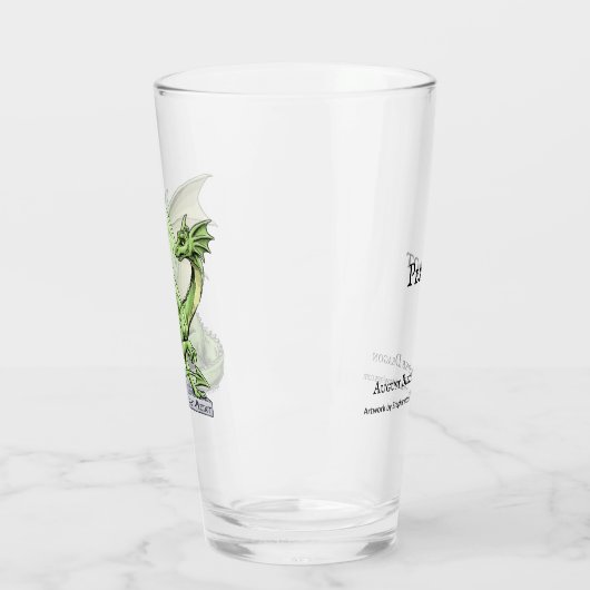 Grüner Drache: August's Birthstone Peridot Glas (Links)