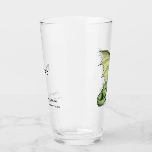 Grüner Drache: August's Birthstone Peridot Glas (Rechts)