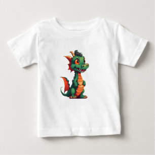 Grüner Drache Baby T-shirt