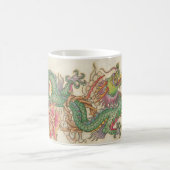 grüner Drache Kaffeetasse (Mittel)