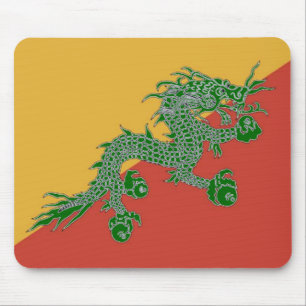 Grüner Drache-Mauspad Mousepad