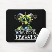 Grüner Drache Mousepad MD (Mit Mouse)