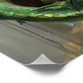 Grüner Drache Poster (Ecke)