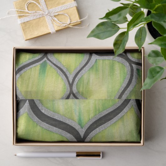 Grüner Drache Seidenpapier (Geschenk)