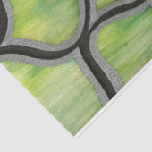 Grüner Drache Seidenpapier (Ausschnitt)