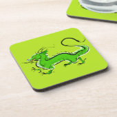 Grüner Drache Untersetzer (Linke Seite)