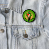 Grüner Drache von Doudou Ducasse Button (Beispiel)