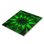 Grüner Dschungel Fliese (Seite)