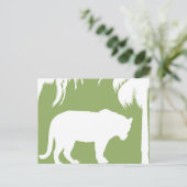 Grüner Dschungel Postkarte (Stehend Vorderseite)