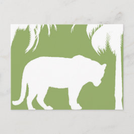 Grüner Dschungel Postkarte