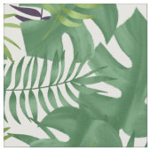 Grüner Dschungel Verlasse Natur Nahtloses Muster W Stoff (Nahaufnahme)