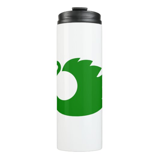 Grüner Duck Thermosbecher (Vorderseite)
