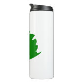 Grüner Duck Thermosbecher (Nach rechts gedreht)
